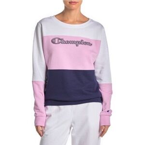NWT Champion Colorblock Sweatshirt